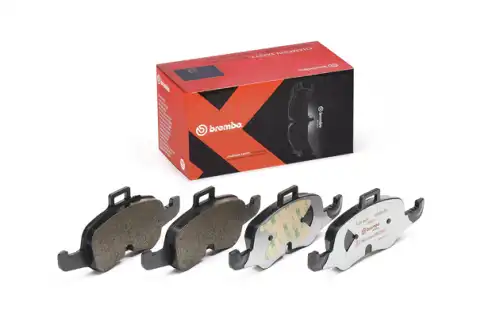 Тормозные колодки дисковые передняя ось BREMBO P 85 160X