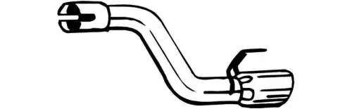 Труба выхлопная 750-431 BOSAL