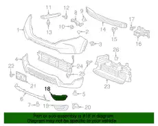 Фара противотуманная HONDA 71153TLAA01