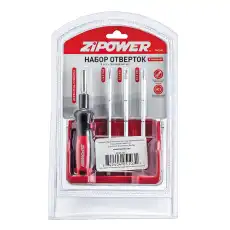  НАБОР ОТВЕРТОК, 8 ШТ. PM5103 ZIPOWER