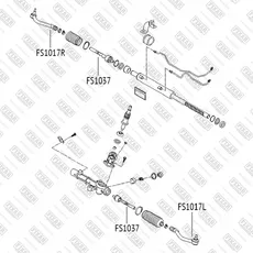 Рулевой наконечник FIXAR FS1017L