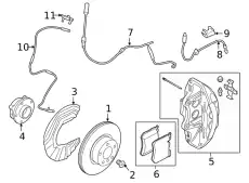 Bracket for 34306877752 BMW