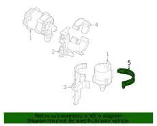 Clamp 17117854807 BMW