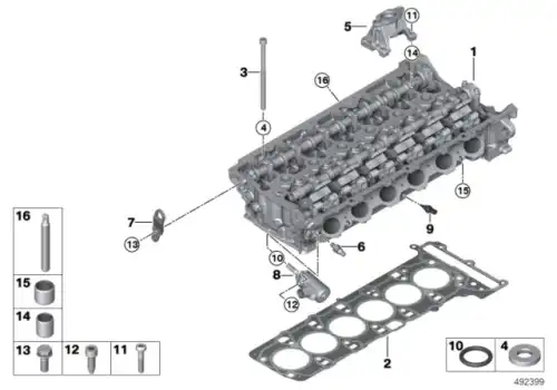 Прокладка ГБЦ BMW 11 12 7 934 583