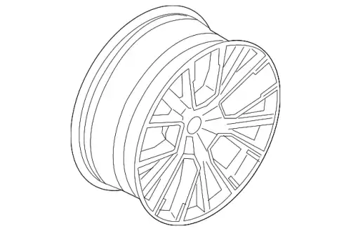 Disc wheel l 36118745914 BMW