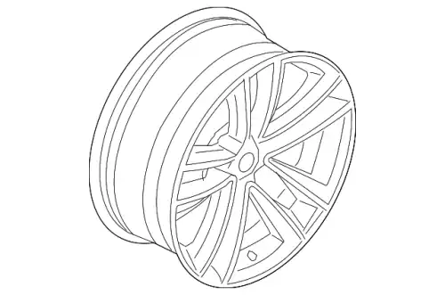 Disk wheel, 36116887591 BMW
