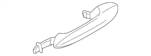Ручка двери BMW 51218492025