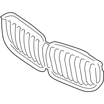 Решетка радиатора BMW 51 13 7 454 887