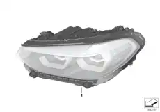 Фара BMW 63 11 7 466 115