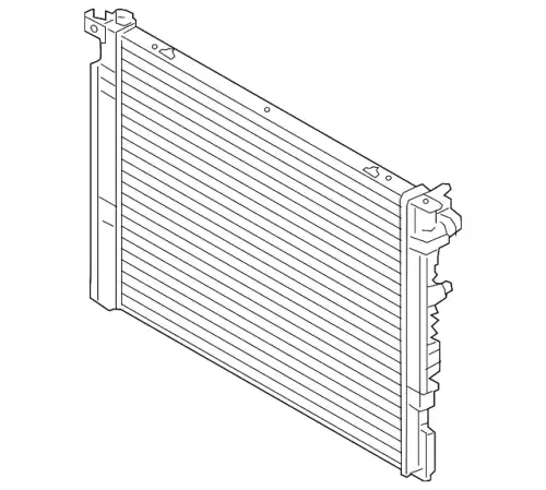 Radiator 17118743665 BMW