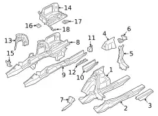 Rear right w 41007487214 BMW