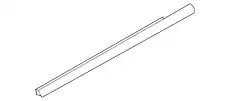 Shaft cover 51337465146 BMW