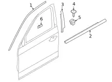 Shaft cover 51337465146 BMW