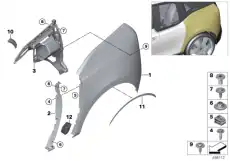 Фонарь габаритный BMW 63 14 7 304 047