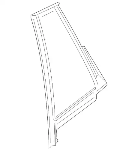 Side window 51357431145 BMW