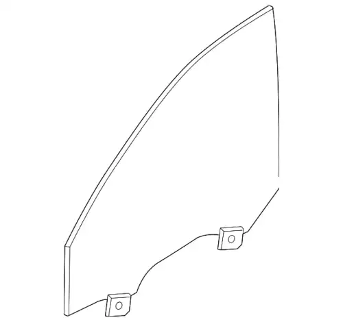 Side window, 51358497206 BMW