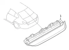 Фонарь задний BMW 63257420460