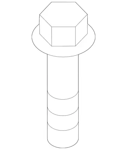 Torx screw w 07146888980 BMW