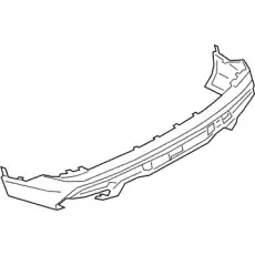 51 12 8 498 991 Облицовка бампера Зд Нж BMW