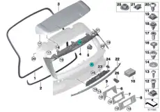 Ручка двери BMW 51 13 7 458 169