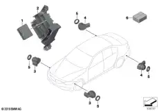 Датчик парковки BMW 66 20 9 353 659
