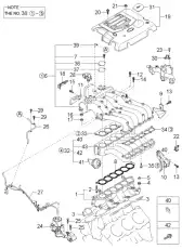 Прокладка коллектора KIA 29215-39800