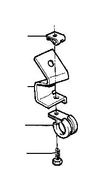 Крепление 64531371367 BMW