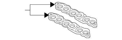 Прокладка коллектора MAZDA GY01-13-111