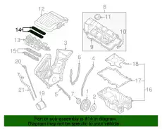 Прокладка коллектора MAZDA GY01-13-135