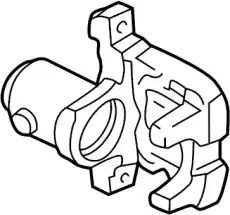 Суппорт тормозной VAG 8N0615424