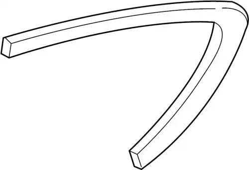 Уплотнитель двери П Зд 51767381990 BMW