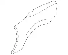 Крыло BMW 41350307015