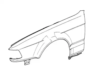 Крыло BMW 41 35 1 958 341