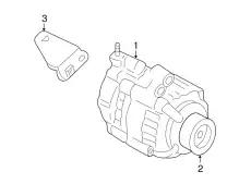 AC GENERATOR ASSY 31100R70A11 HONDA