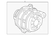 ALTERNATOR ASSY. (AH 311005FKT01 HONDA