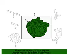ALTERNATOR ASSY. (AH 311005FKT01 HONDA