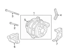 ALTERNATOR ASSY. (AH 311005FKT01 HONDA