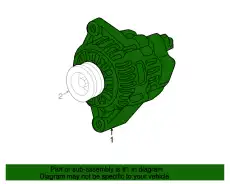 ALTERNATOR ASSY. (AH 311005KK004 HONDA
