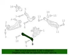 ARM COMP. A, RR. LOW 52370TGHA00 HONDA