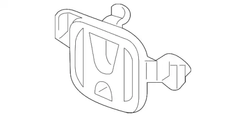 Решетка радиатора HONDA 71125TGGA01