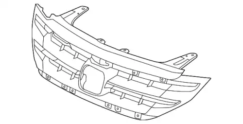 Решетка радиатора HONDA 71121T0A003ZA