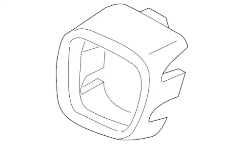 BASE, OUTER xNH679Mx 71127SHJA01ZF HONDA
