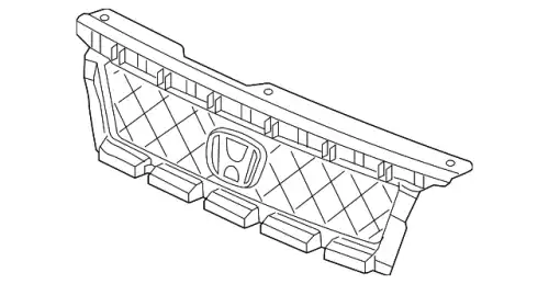 Решетка радиатора HONDA 75101SCVA01ZA