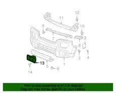 BASE,FR LIC PLATE 71180SCVA00 HONDA