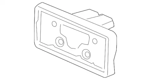 BASE,FR LIC PLATE 71180SCVA00 HONDA