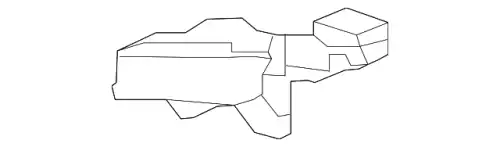 BEAM, L. FR. GRILLE 71152T7AJ00 HONDA