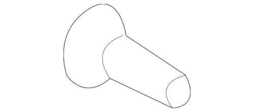 BOLT, LOCK STRIKER 90101SM5A00 HONDA