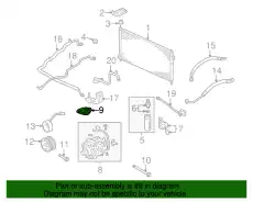 BRACKET, COMPRESSOR 38930PCX000 HONDA