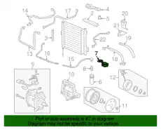 BRACKET, LIQUID TANK 80352S04000 HONDA