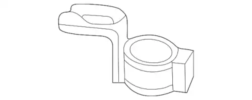 BRACKET, LIQUID TANK 80352S04000 HONDA